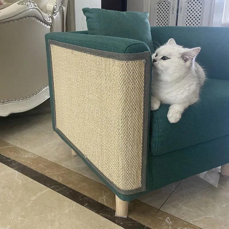 Natural Bamboo Cat Scratcher Furniture Protector