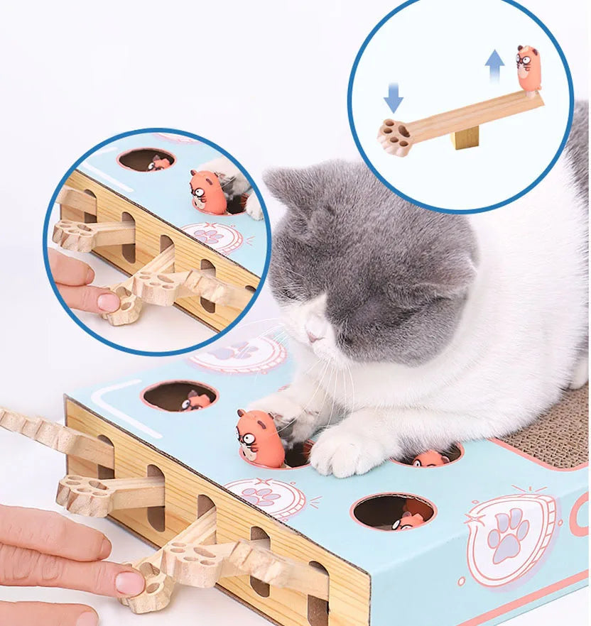 Teasing Interactive Hunting Scratching Bite Toys